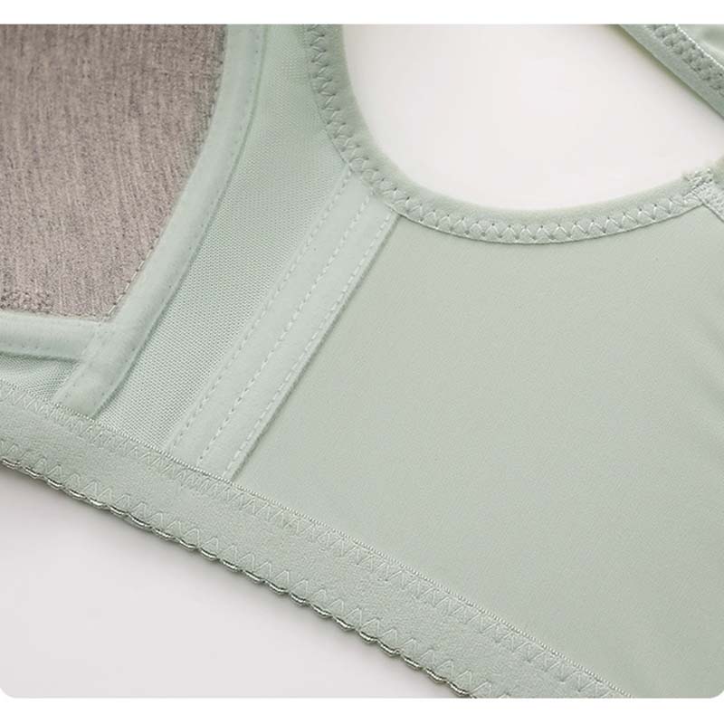 Feste Cup vorne offene Schnalle Mittleren Alters und ältere Unterwäsche weibliche große Größe ohne Stahlring BH dünne Abschnitt Unterhemd Typ BH