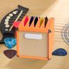 Guitar Pick Case Amp Speaker Guitar Pick Holder Large-Capacity Case Box Display 3D Printed Portable for Musical Instruments