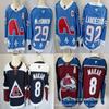 Jersey Retro de Hockey sobre Hielo de la NHL Unisex para Adulto Mezcla de Algodón Uniforme de Equipo Partido de Práctica