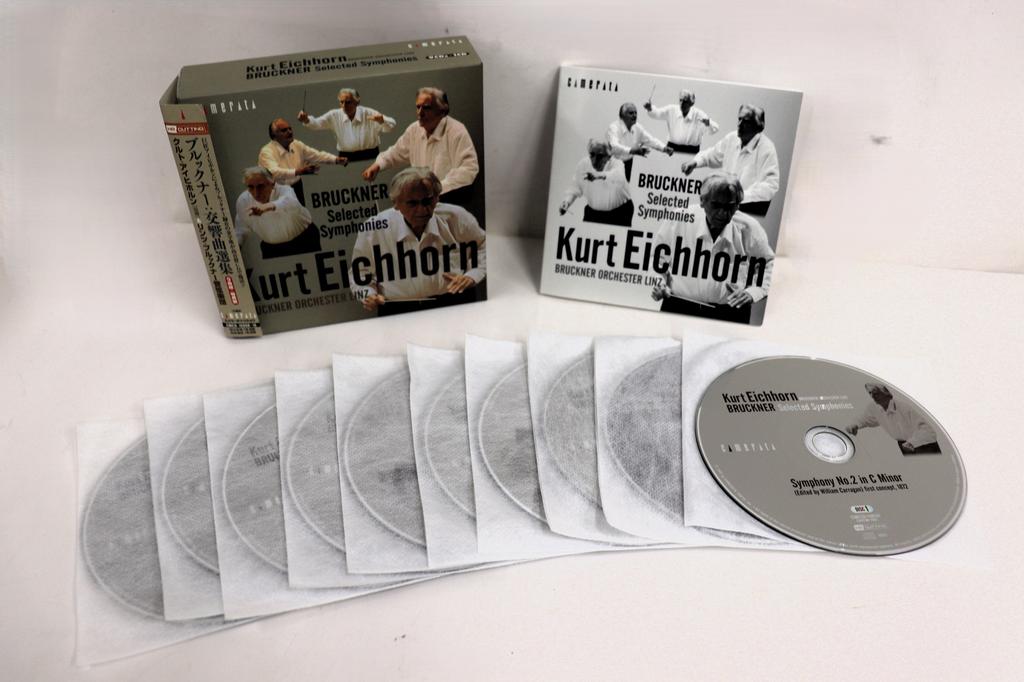 CD KURT EICHHORN, LINZ BRUCKNER ORCHES - Bruckner Symphonies CMCD1000816 CAMERATA 2011 Japan ObiClassical Used
