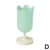 Tulip Flower Pen Holder Storage Bucket Petal Girl Pen Flower Decor Brush Bucket Prop Vintage Photography Makeup Holder Stor Y8E3