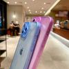 Fashion Gradient Laser Love Heart Clear Phone Case For Iphone 11 13 12 Pro Max X Xs Xr 7 8 Plus Candy Color Shockproof Back