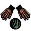 Glowing Hand Claw Gloves Full Finger Gloves Adult Unisex Gothic Knitting Gloves
