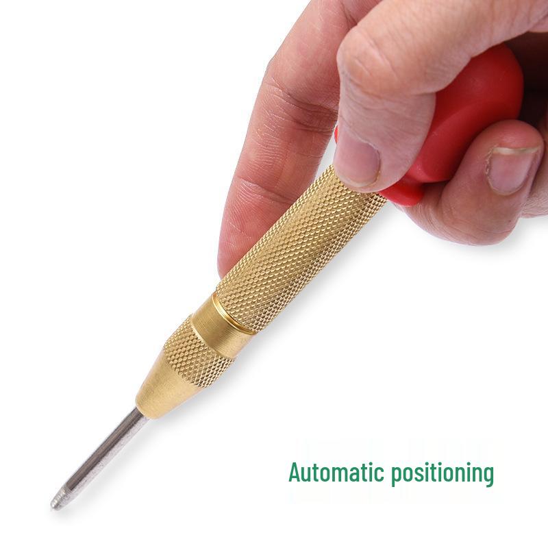 130mm Automatic Center Punch & Window Breaker - Semi-Automatic Fixed Point Sample Punch