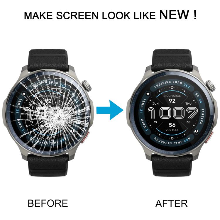 Für Amazfit Balance 2 Original Saphirmaterial LCD-Bildschirm mit Digitizer Vollständige Baugruppe