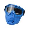 Anlorr Motorcycle Goggles Windproof Tactical Mask Dustproof Goggles With Face Protection Shield Mask