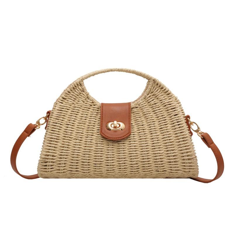 

Премиальная текстурированная сумка женская большой вместимости новая осенне-зимняя нишевая сумка-мессенджер портативная плетеная соломенная сумка