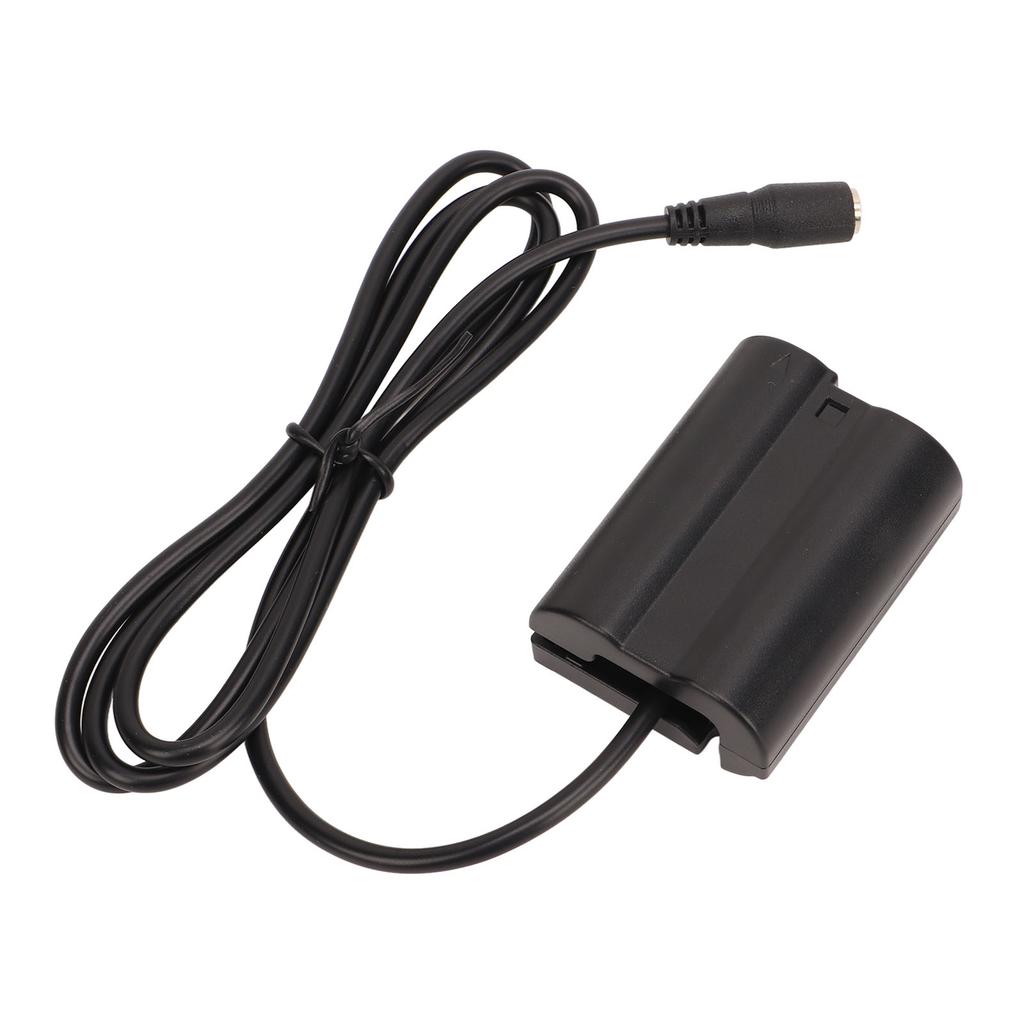 EN‑EL15 DC Coupler Dummy Battery with Type C Power Adapter for Nikon Z5 Z6 Z7 Z6II Z7II D500 D600 D610 D750 D780 D800