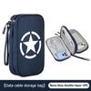 Car Logo Data Cable Storage Bag Waterproof Travel Organizer Bag For Jeep JK JL JKU TJ YJ CJ Wrangler Rubicon Grand Cherokee Tr1