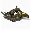 Halloween Cosplay Accessory Eagle Half Face Mask, Vintage Gold Decorative Party Mask Masquerade Gothic Props Venetian
