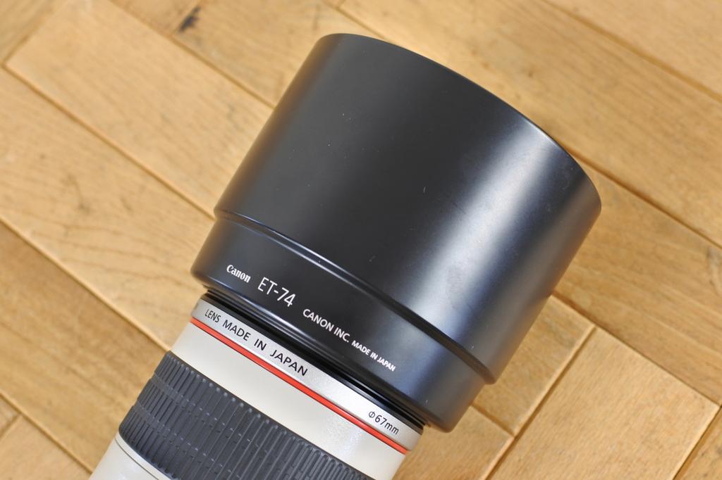 Canon EF 70-200mm f/4 L IS USM Lens with Hood/Caps from Japan