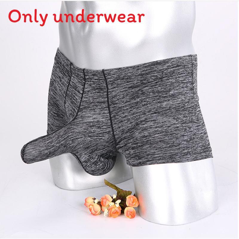 Vielseitige Herren Sexy Ausbuchtungstasche Unterhosen Elefantennase Boxershorts für jeden Anlass