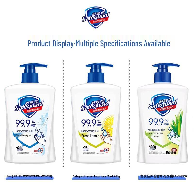 Safeguard Gentle Clean Lemon Scent Hand Soap