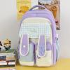 Schoolbag High Value Bow Rabbit Ear Design Student Dopamine Sweet Girl Heart Large Capacity Campus Backpack