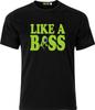 jacksepticeye Like a Boss Full Colour D.T.F Black Cotton T Shirt Mens Womens Tees Top