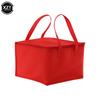 Nuova Borsa Termica Frigo Isolante Fresca Pranzo Cibi Bevande Scatole Conservazione Bevande Grandi Quadrate Borse Refrigerate Zip Picnic Carta Stagnola Borsa Cibo