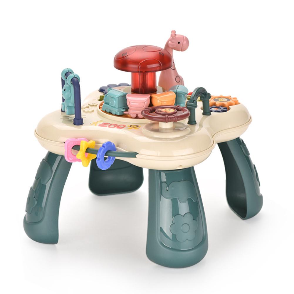 Animal Park Mini Game Table Creative with Electric Light Music Early Educational Toys Gift for Kids