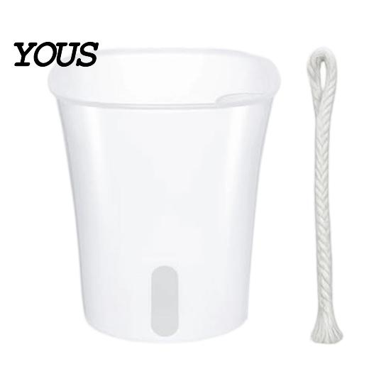 Self Watering Pots for Indoor Plants Plant Plants, Small Planters with Water Level Indicator, Clear Gardening Pothos Inner Cup, Drainage