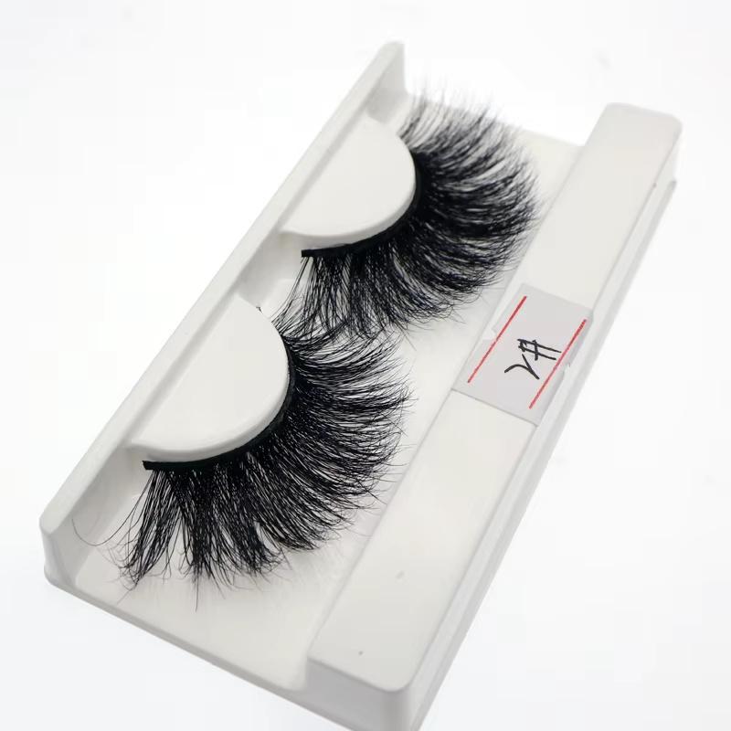 New Arrival 25mm 3D Mink Strip Fur Handmade Eyelashes Premium Mink Lashes for Eye Makeup