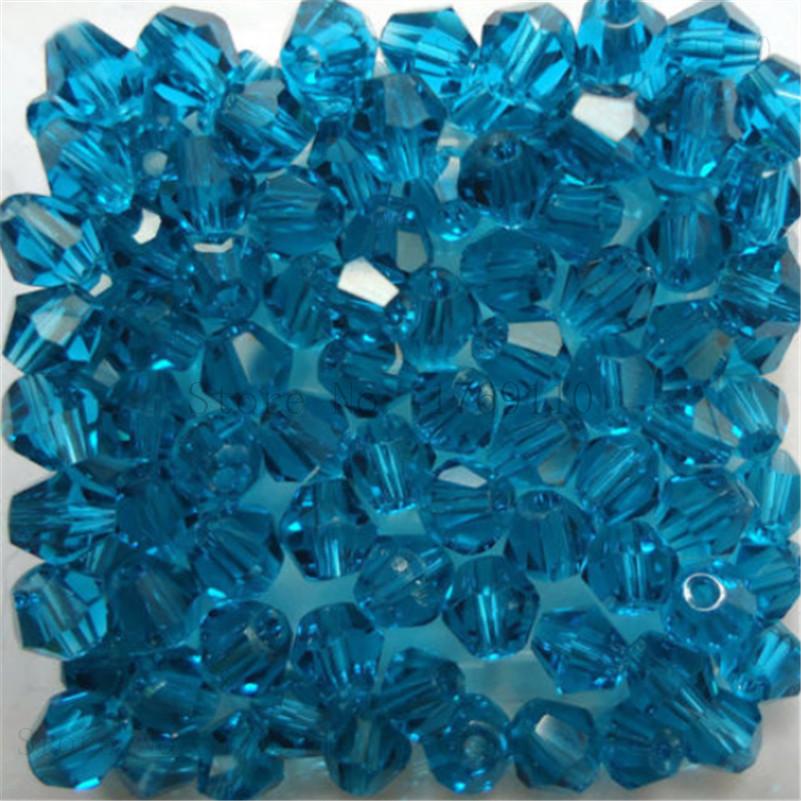 Isywaka Sale U Pick Color 3mm 4mm 6mm 8mm Bicone Austria Crystal Bead Charm Glass Bead Loose Spacer Bead for DIY Jewelry Making