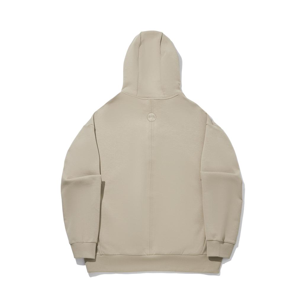 Li Ning × Kung Fu Series Simple Design Loose Fit Pullover Hoodie Men Hoodies AWDW211-2