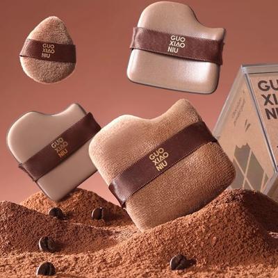 Chiseoul - Assorted Mini Powder Puff / Powder Puff / Set (Various Designs)