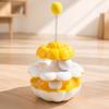 Interactive Cat Toy Flower-Shaped Tumbler Enrichment
