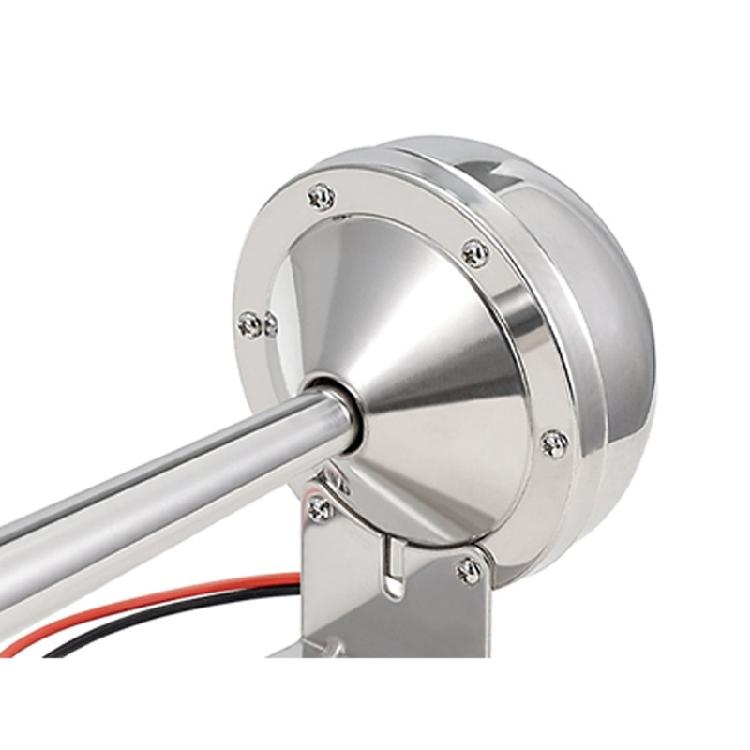 Ocean Going Ship Trumpet System Rust Resistant Marine Horn Clear 125dB for Professional Mariners