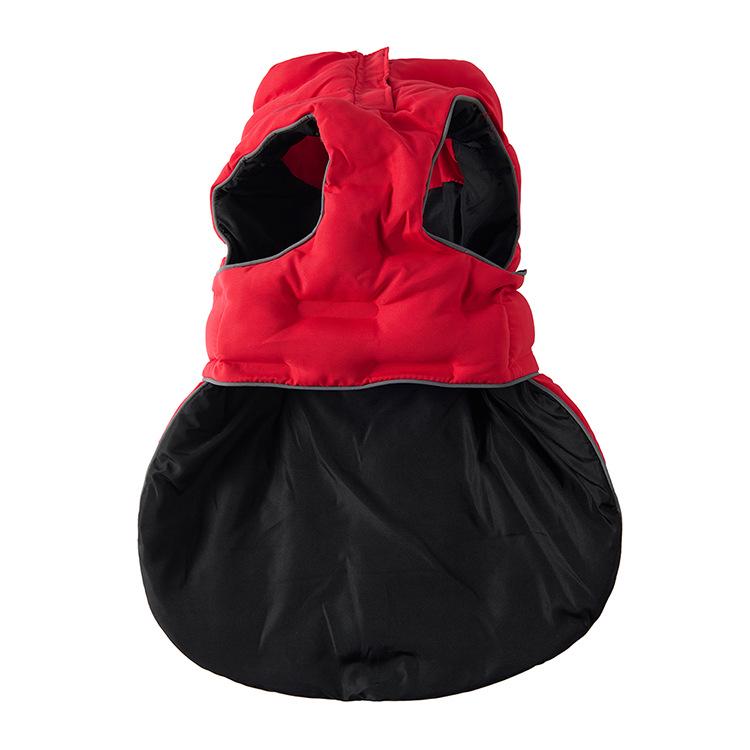 Windproof Autumn/Winter Medium Dog Vest Coat - Mountaineering Suit & Cotton Clothes for Small Dogs