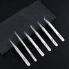 6Piece Stainless Steel Tweezers With Slipproof Grip Designing For Comfortable Use In Various Applications
