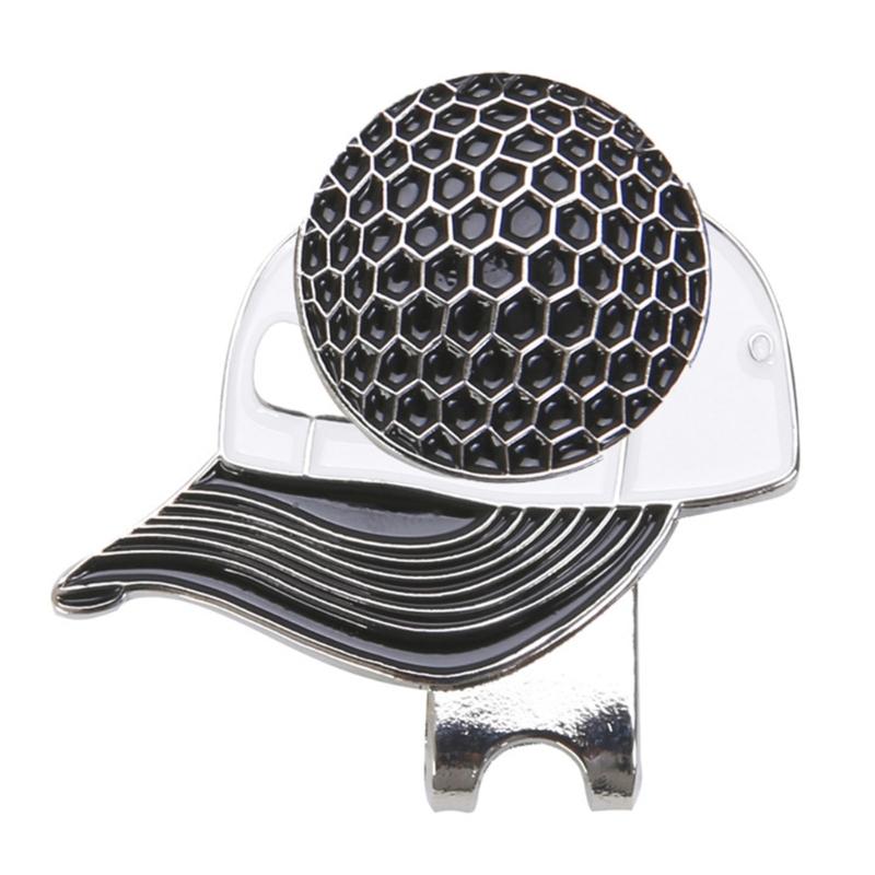 Magnetic Golf Hat Clips Golf Ball Marker Holder for Golf Gloves Hats Bags Hat Visors Belt Easy to Stick on & off