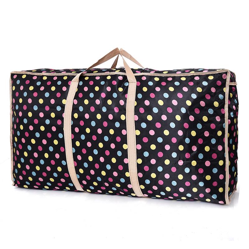 Large Capacity Satin Waterproof Quilt Storage Travel Bag
