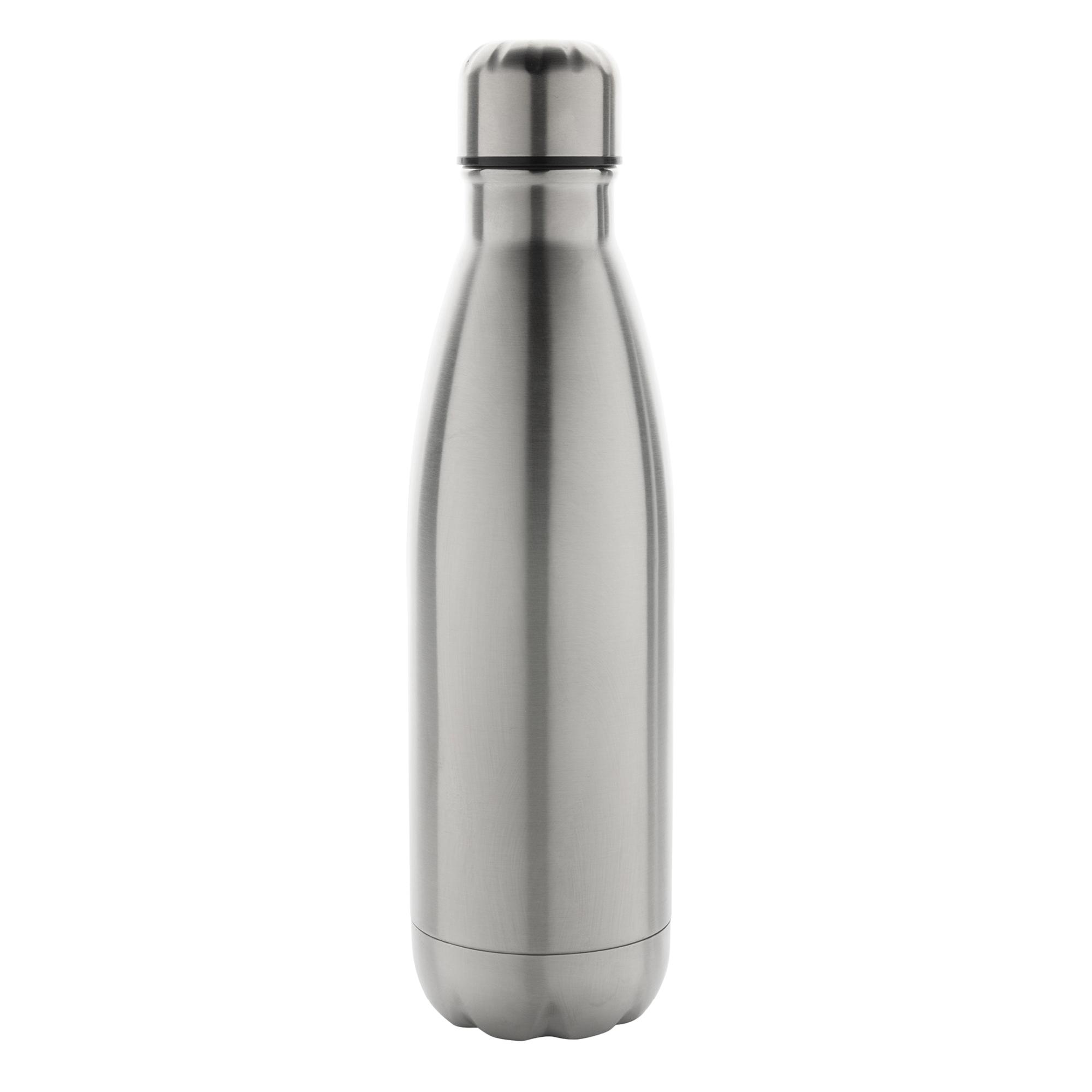 XD Collection Eureka Gerecycleerd Roestvrij Staal 500ml Waterfles One Size