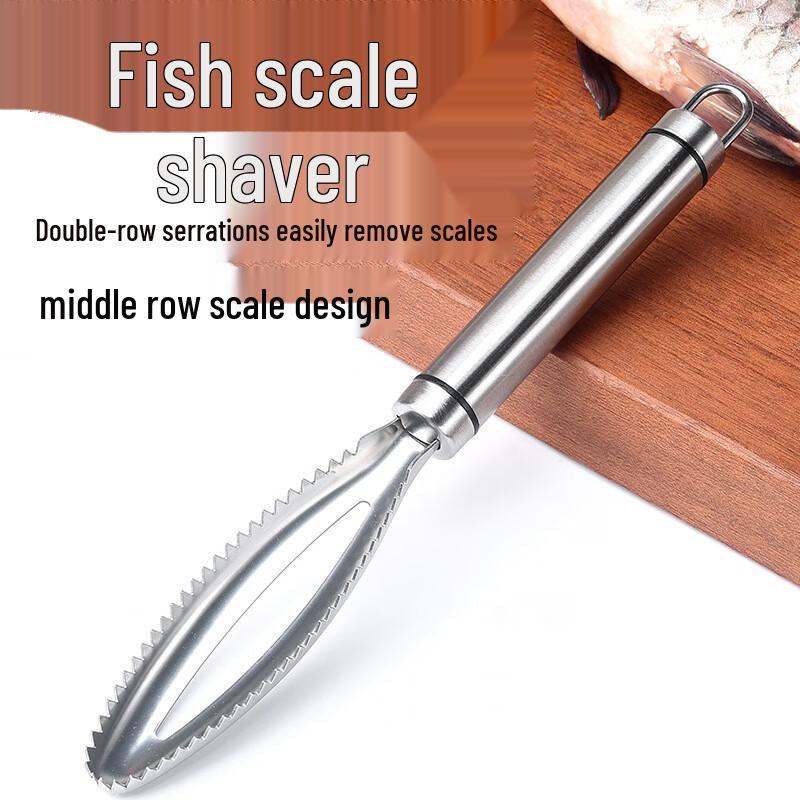 Stainless Steel Manual Fish Scale Scraper