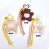 Heart Carabiner Strap Bear Doll Keychain Key Holder