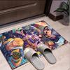 Final Fantasy Pattern Rug, Indoor/Outdoor Mat, for Picnic, Gameroom, Bedroom, Office, Living Room, Home Decor Carpet, Birthday Gift