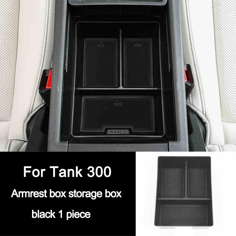 For GWM TANK 300 2021-2025 Armrest Box Storage Box Partition Storage Box Modification Special Car Interior Supplies Accessories