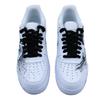 Nike Air Force 1 Ink Wash Carp Slip Resistant Abrasion Resistant Low Top Skateboard Shoes Unisex Black White CW2288-111(Team779- )