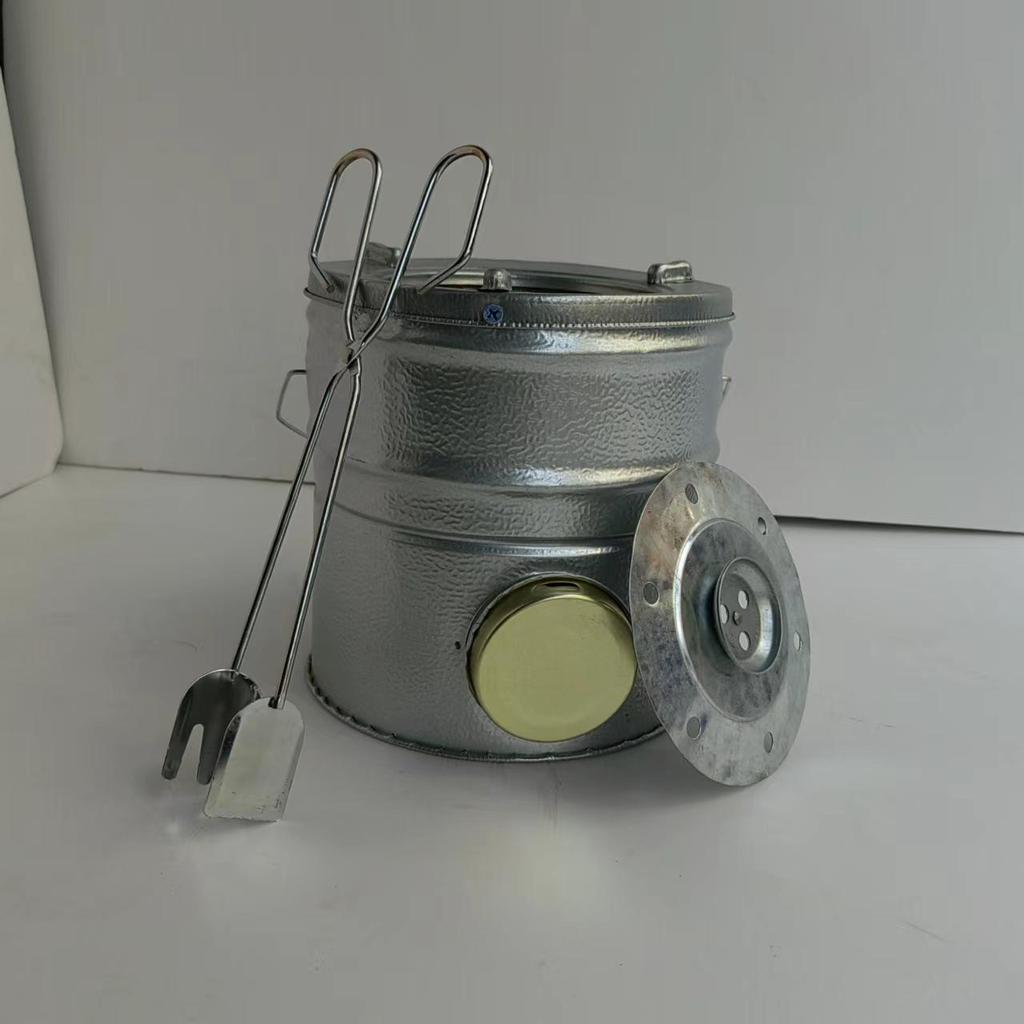 Compact Honeycomb Charcoal Stove for Household Heating and Boiling Water - Ideal for New Homes