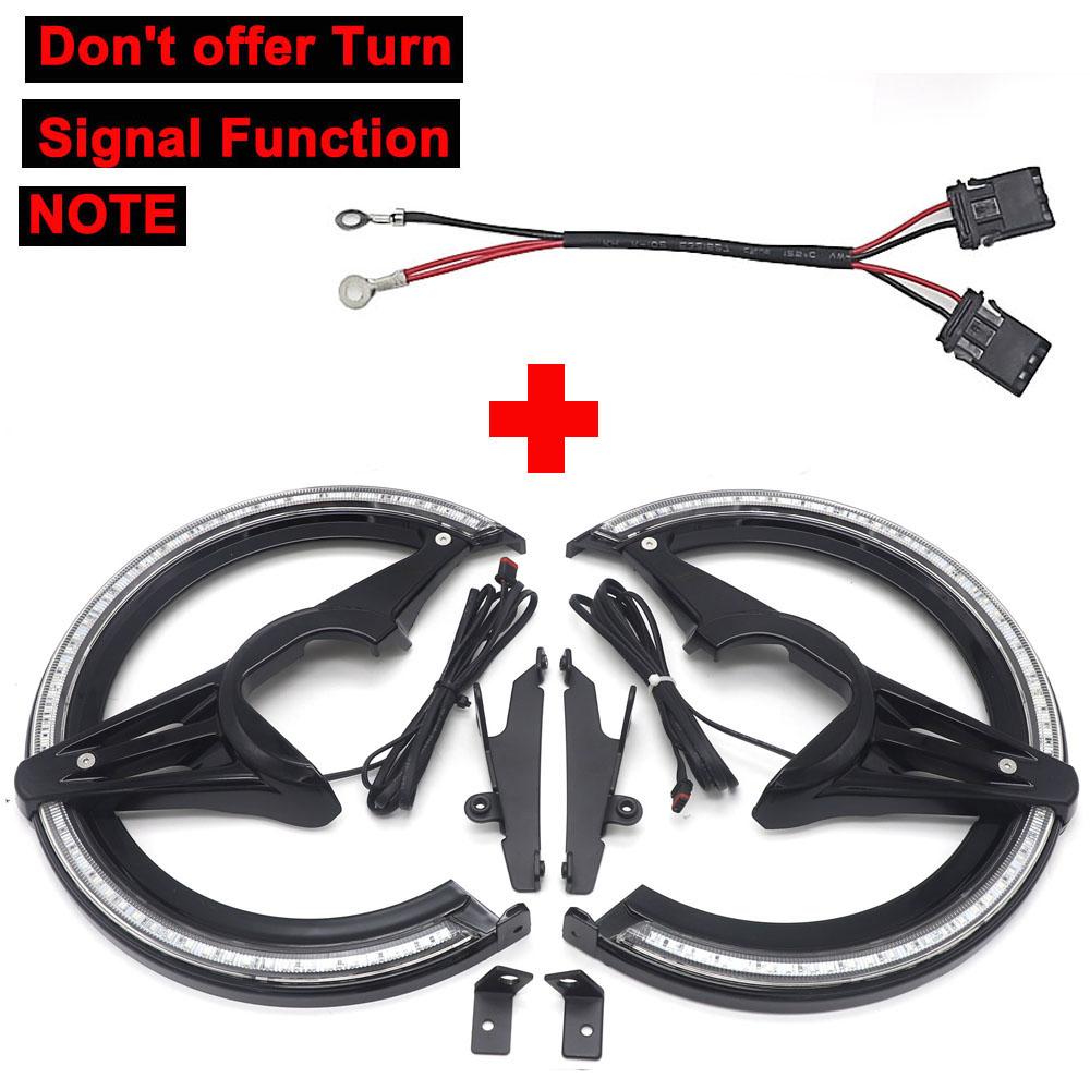New For Honda GL1800 Goldwing Motorcycle Accessories Chrome Black Brake Disc Rotors Covers LED Cornering Lamp 2018-UP 2019 2020