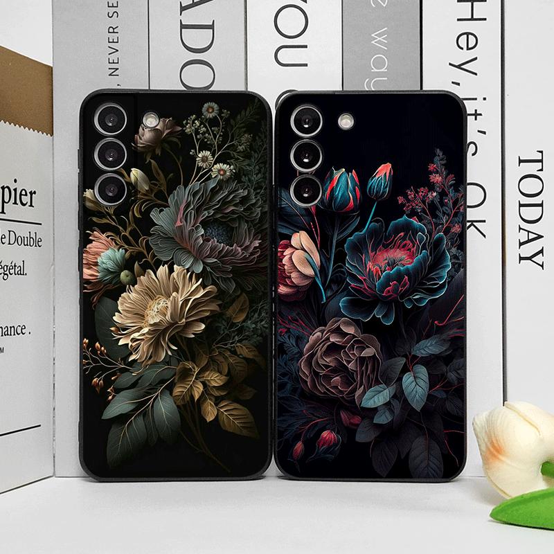 Flower Peony Print Vintage Floral Pattern Phone Case for Honor Huawei 400 200 100 PRO 80 90 70 Lite X9 X8 Magic 7 6 5 Pro Cover