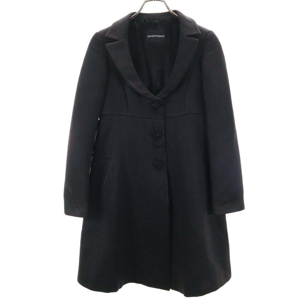 Emporio Armani Made In Italy Coat 36 Black Women Used