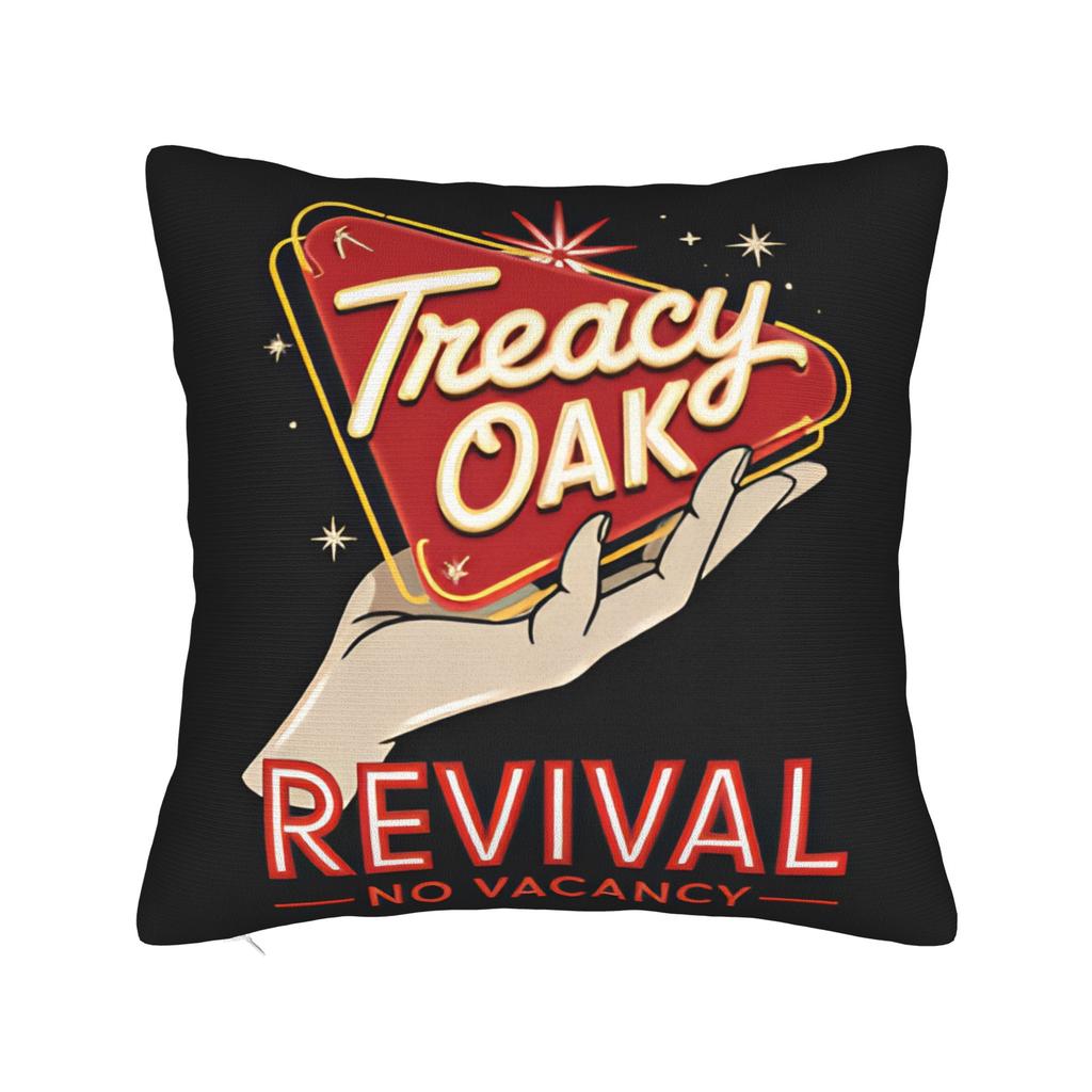 Country Music Band Treaty Oak Revival Pillow Cover Soft Cushion Cover Fashion Pillow Case For Sofa Car Home Decor