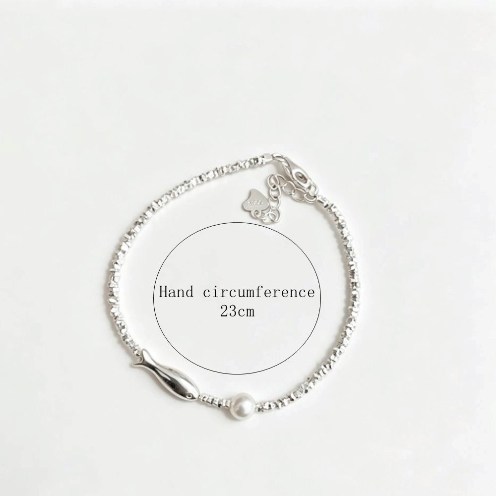 Small Small Fish Bracelet Sweet Imitation Pearl Bracelet Exquisite Fish Bracelet  Girls