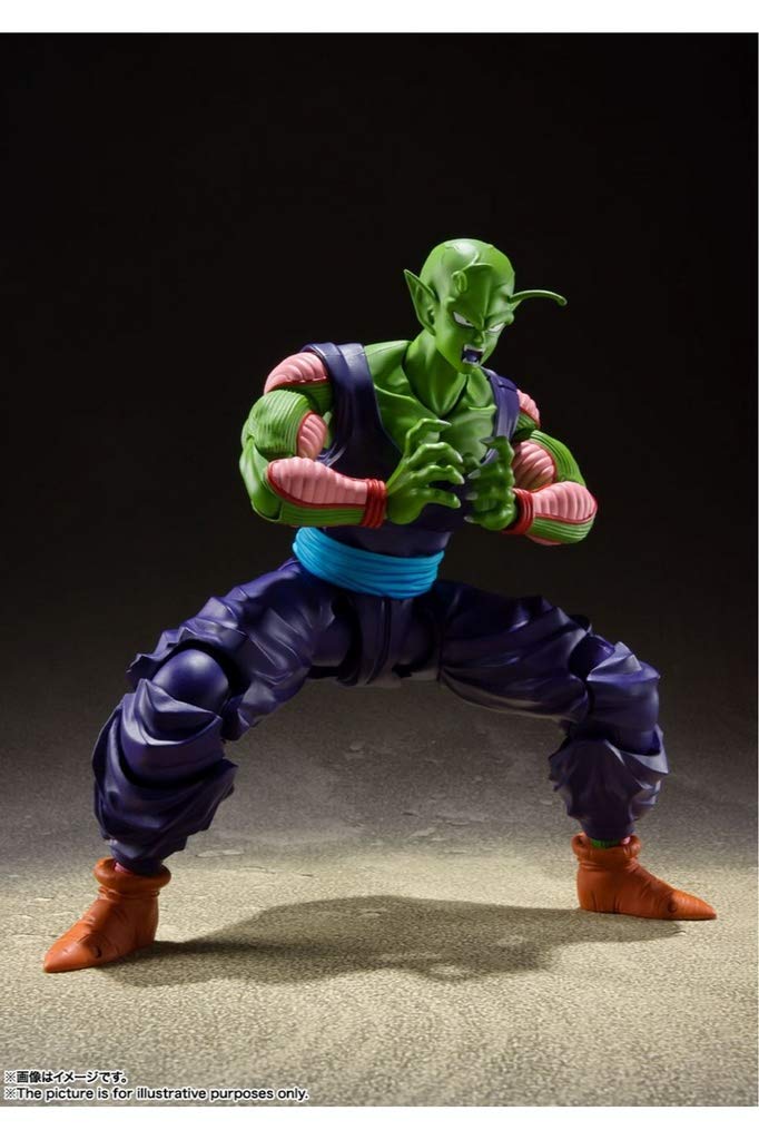 TAMASHII NATIONS Dragon Ball Z Piccolo Den stolte namekianeren 160mm Malt bevegelig figur S.H.Figuarts - - Ca. ABS&PVC