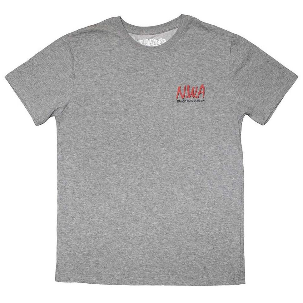 N.W.A. Mini Logo T Shirt Grey S