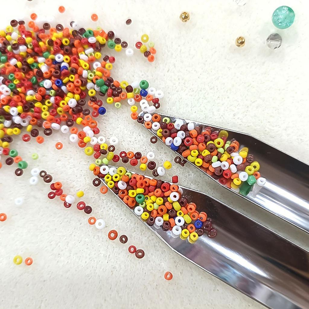 Schmuck Basteln Perlenbretter 11-teiliges Set aus robusten Filz Rechteck Perlenmatten mit alphabetischer Skala Wohnaccessoire