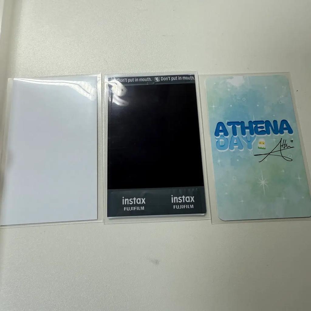 Fifty Fifty Athena Birthday Cafe Saengka Polar lucky draw photocard