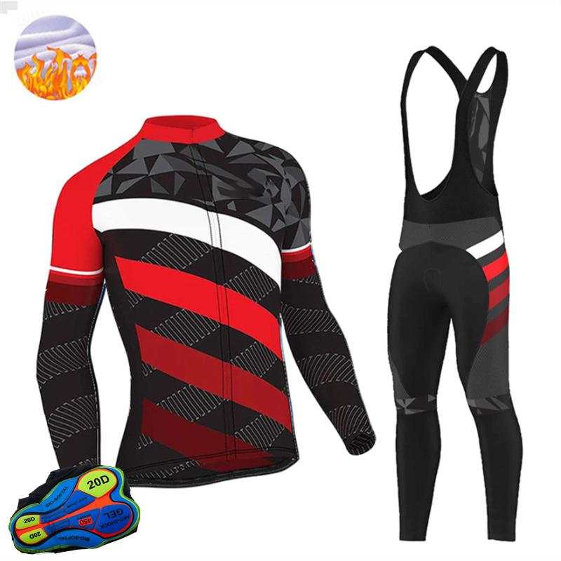 

Велоодежда Мужской комплект джерси для езды на открытом воздухе Велосипедная одежда для МТБ Комплект брюк с лямками Теплый 2025 НОВЫЙ Командный Зимний термофлис 5XL