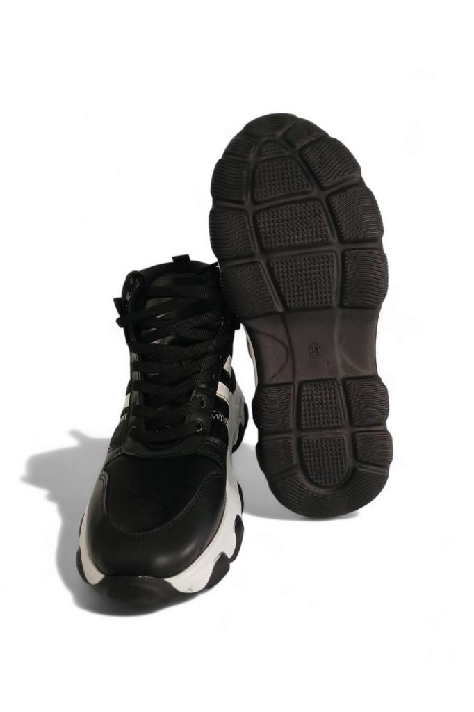 Women Modern Stylish Fashion Boots Parachute Fabric Lace Up Boots